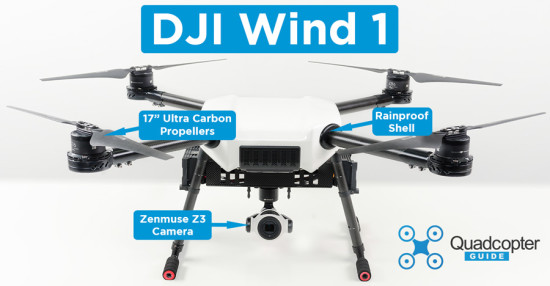 DJI Wind 1 DJI's New Industrial Drone Quadcopter